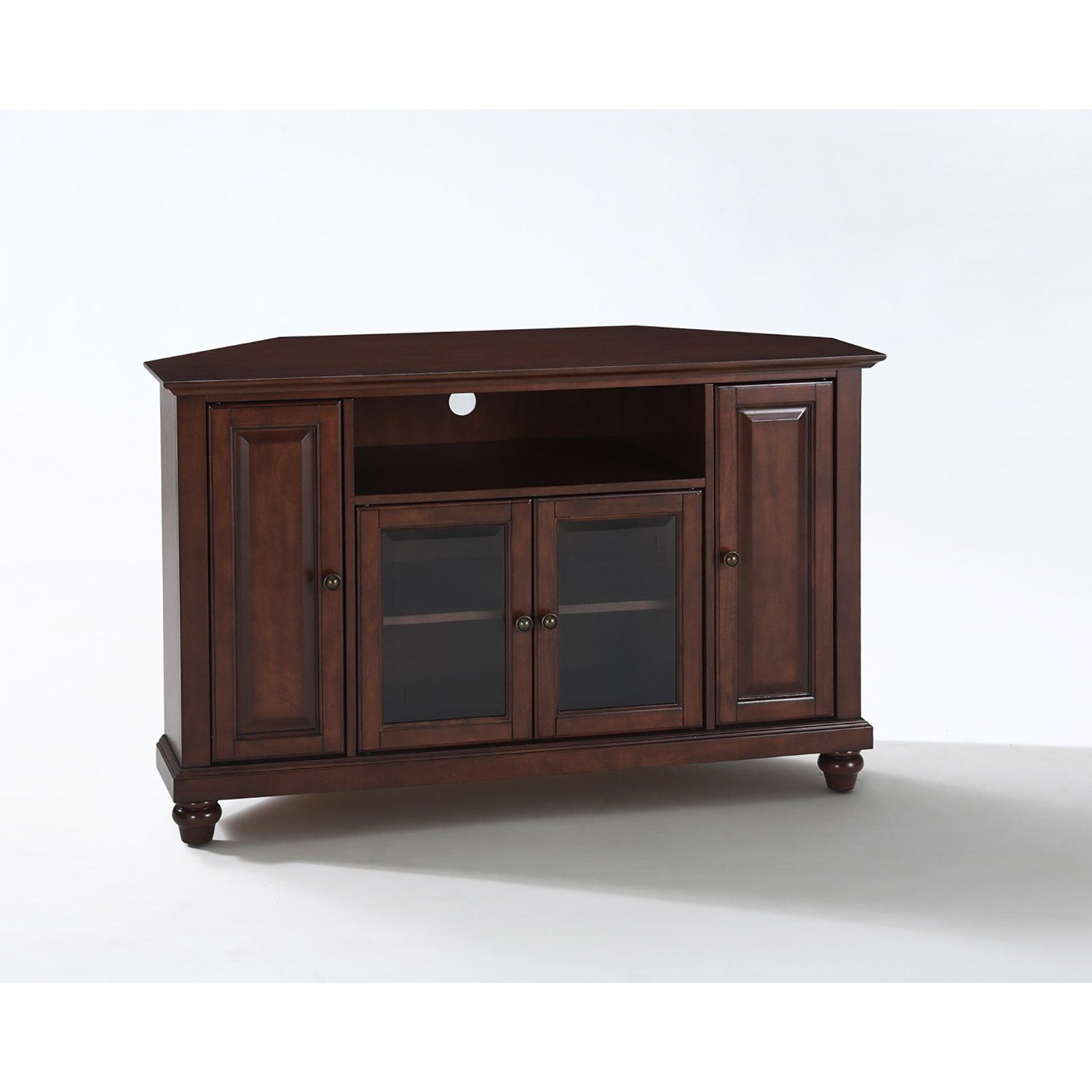 Cambridge 48in Corner TV Stand, Mahogany *D KF10006DMA ...