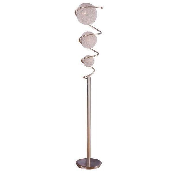 chrome ball floor lamp