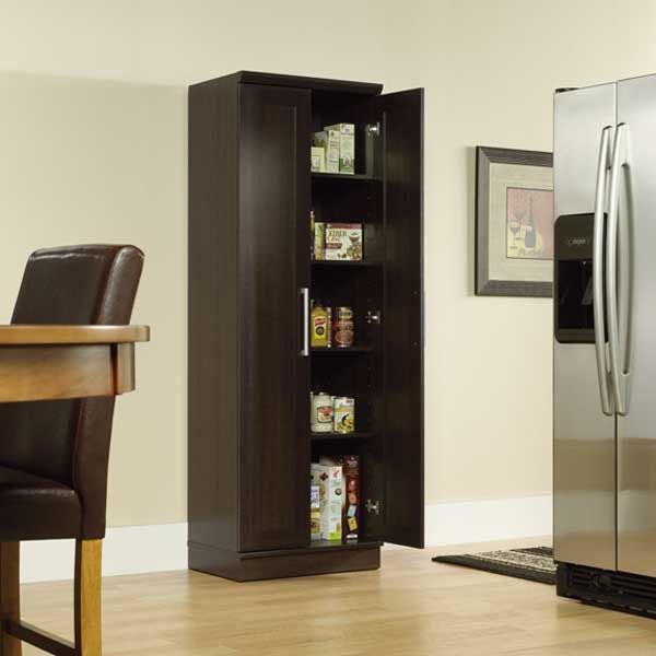  Sauder Homeplus Storage Cabinet, Sienna Oak Finish & Homeplus  Base Cabinet, Sienna Oak Finish : Home & Kitchen