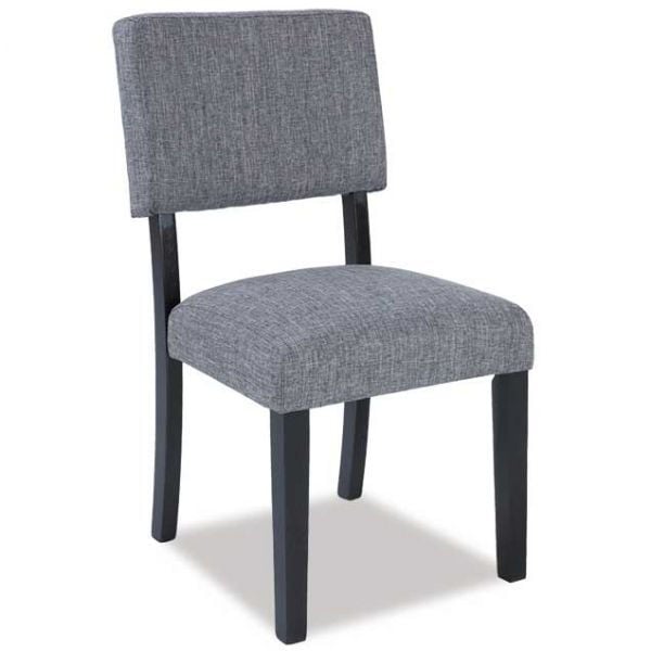 armless gray chair