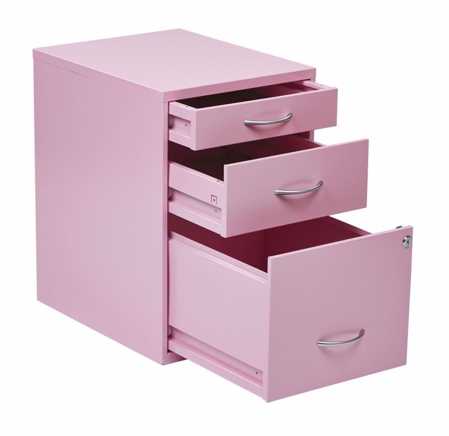 Pink Storage File Cabinet D Hpbf261 Osp Office Star