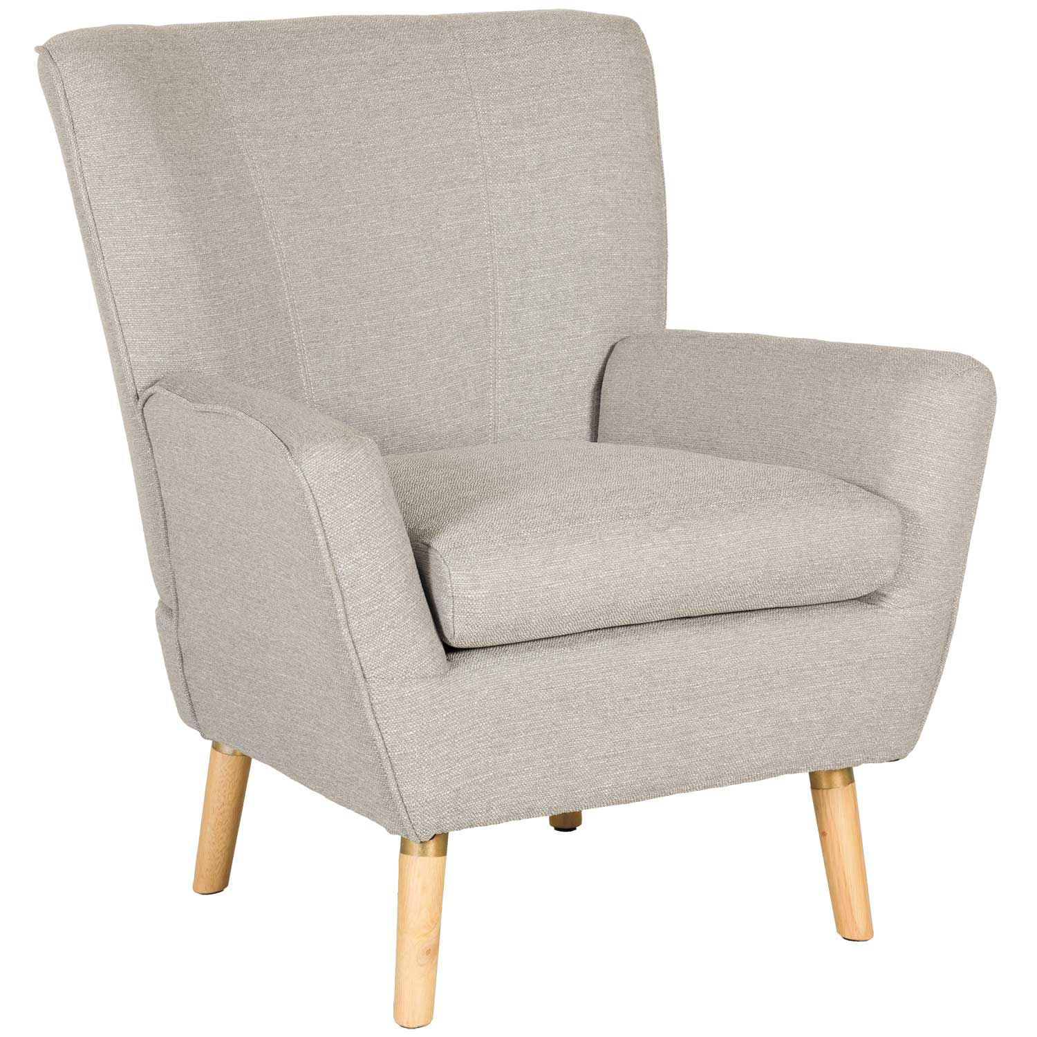 mara grey velvet chair