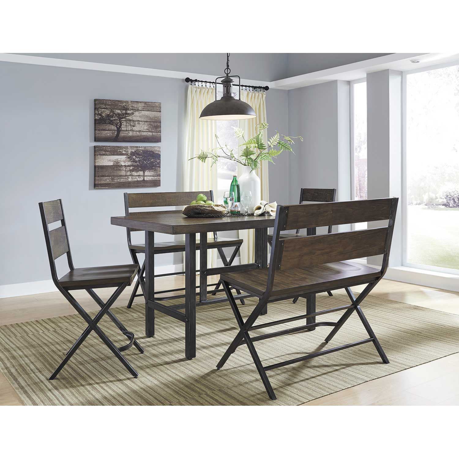 light brown dining room sets