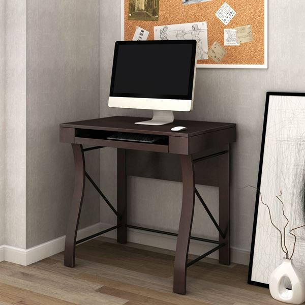 Desk With Keyboard Tray Dark Espresso D Od90012 31 Z474