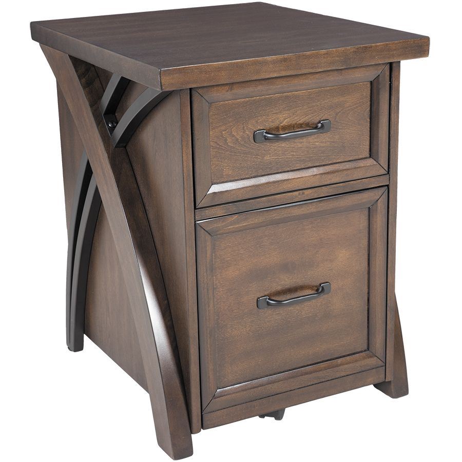 Axon Home Office File Cabinet | AX-HOFC | HOCSFC-13AX | Golden OakWhalen  Furniture | AFW.com