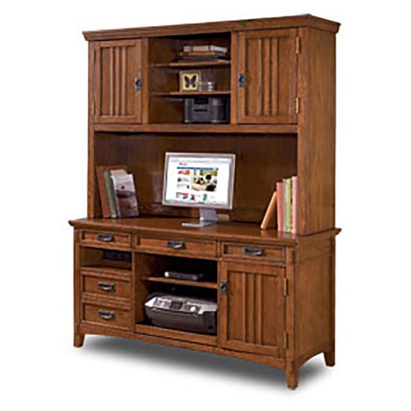 Desk with store hutch ashley furniture