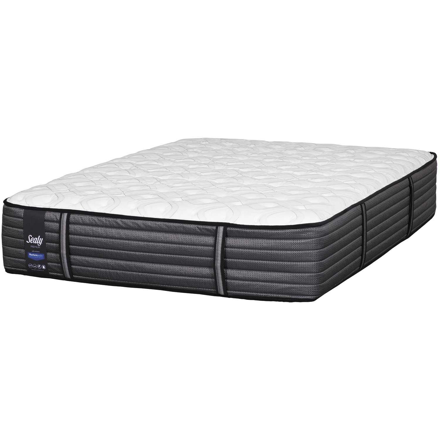 Sealy posturepedic response premium west on sale salem cushion firm queen mattress only