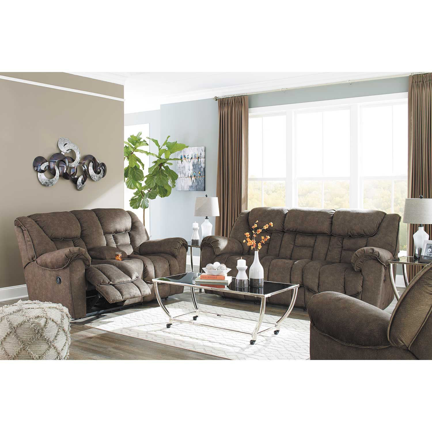 Capehorn earth on sale reclining sofa