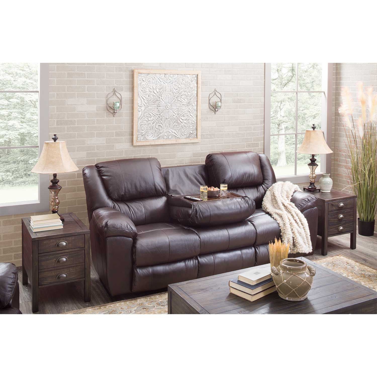 American Leather Pileus European-Style Fully Adjustable Swivel Glider  Recliner and Ottoman - Large Size, Sprintz Furniture