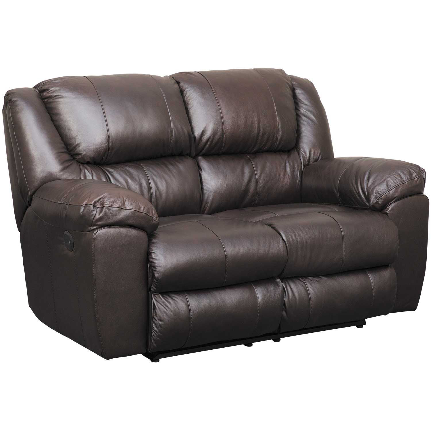 leather reclining loveseat and chair