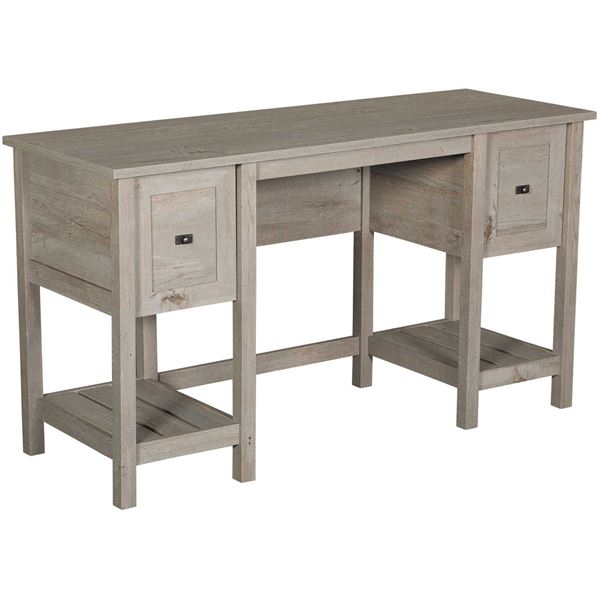 Cottage Road L-Shaped Desk Mystic Oak - Sauder