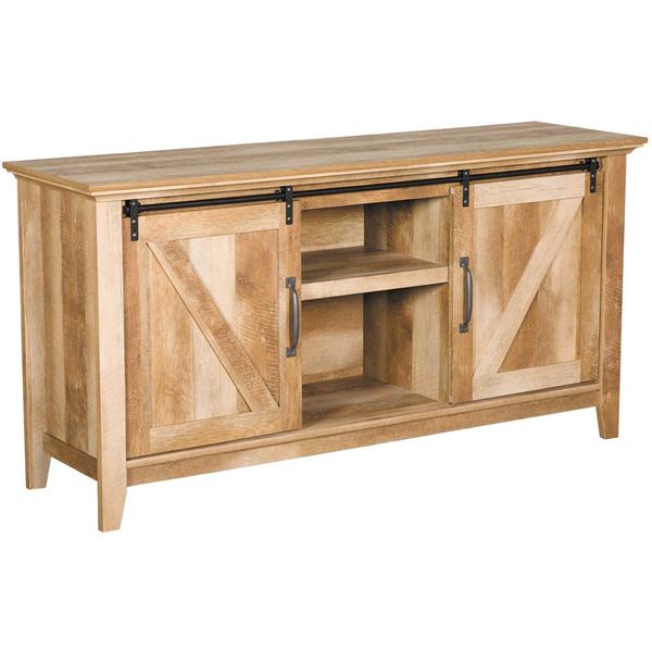 Dakota Pass Credenza Craftsman Oak D 420820 Sauder Woodworking