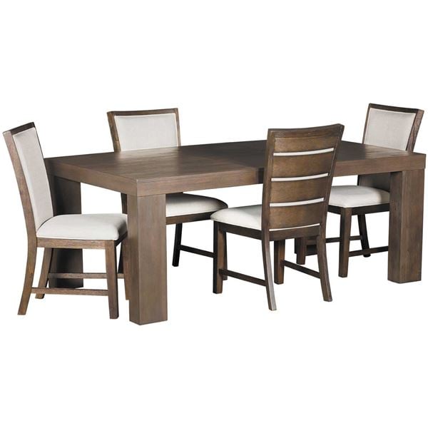 Grady 5 Piece Dining Set G218 Tbl G550 Sc 4 Afw Com