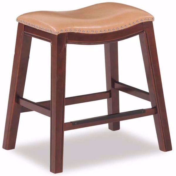 24 padded saddle stool