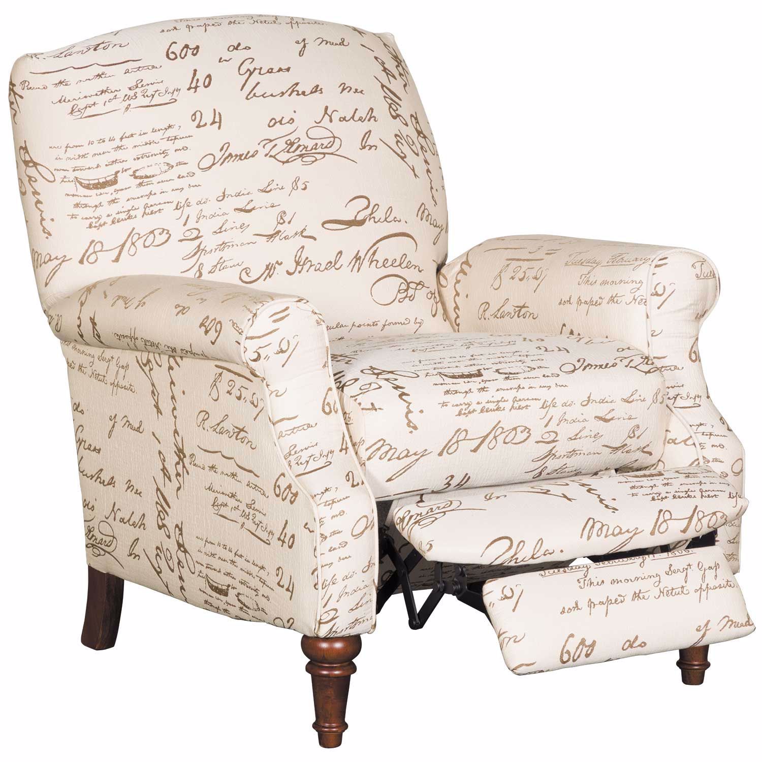 script recliner chair