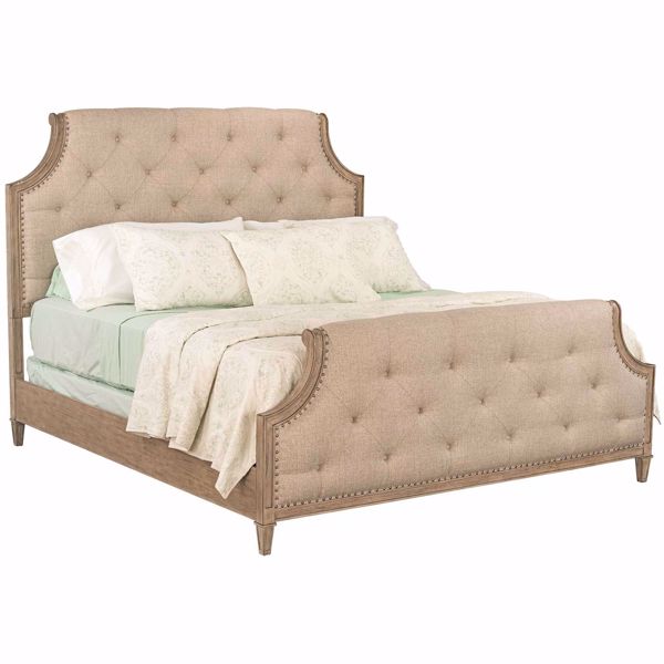 Tuscany Queen Upholstered Panel Bed