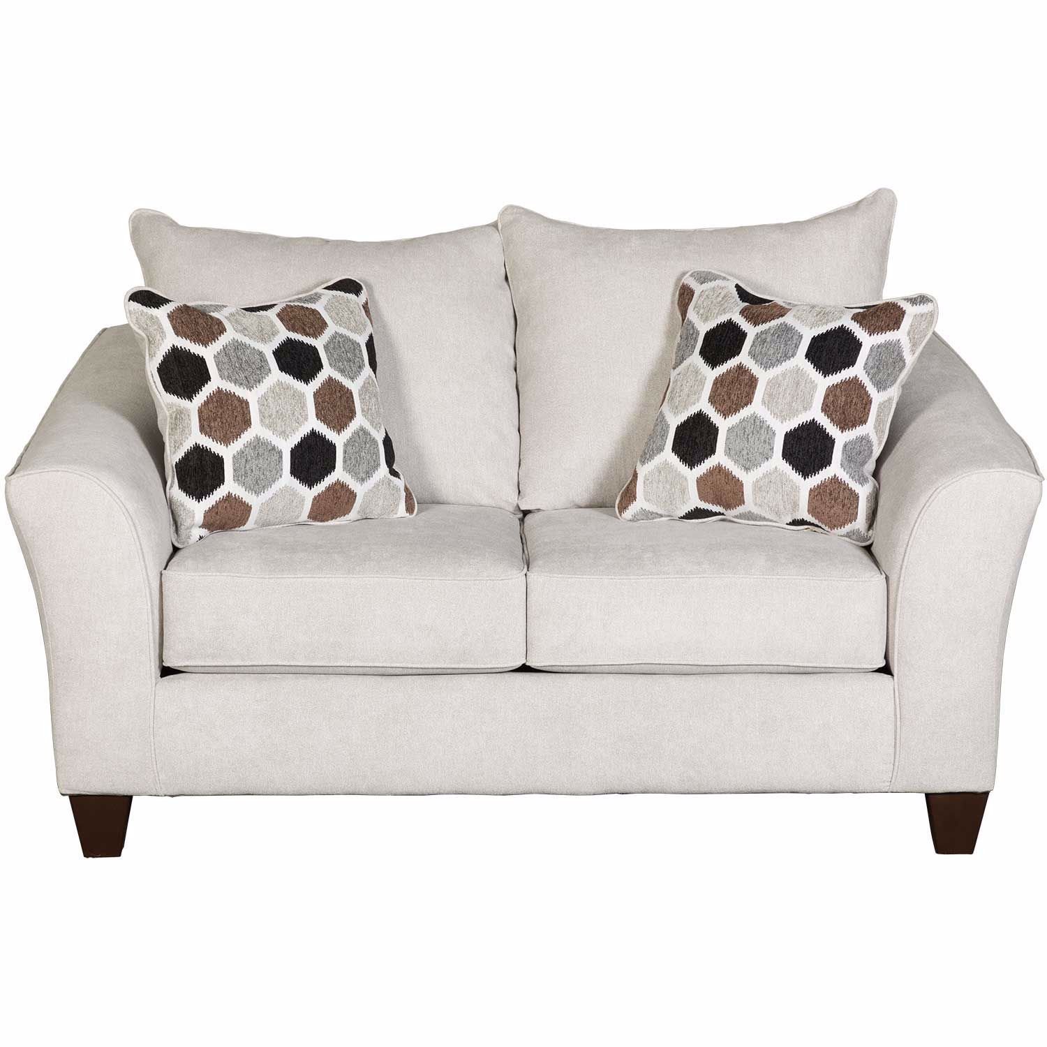 Furniture of America Living Room Sofa Love Seat, Navy CM6716NV-2PC - Anna's  Home Furnishings