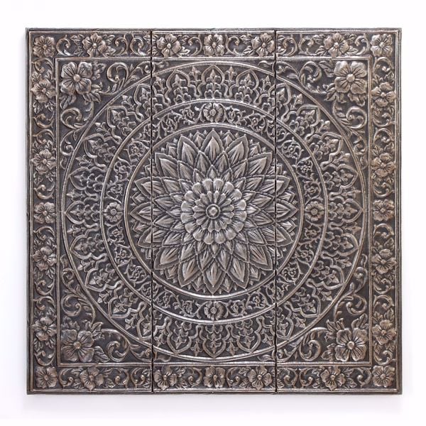 Metal Square Medallion Wall Decor | 80951 CP2 | | AFW.com