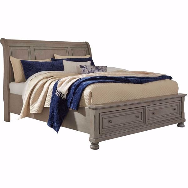 Lettner queen store storage bed