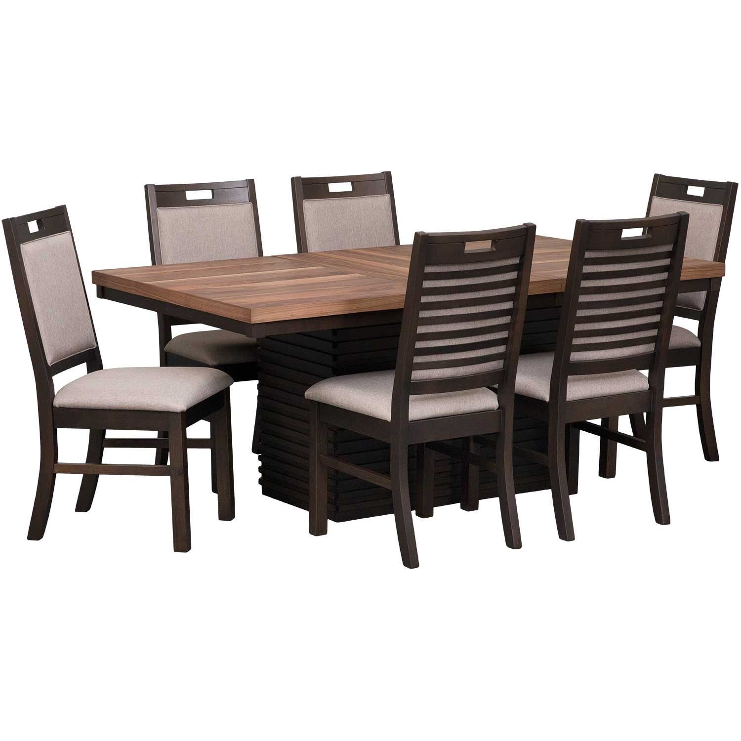 Dallas 7 Piece Dining Set, 1430-7PC