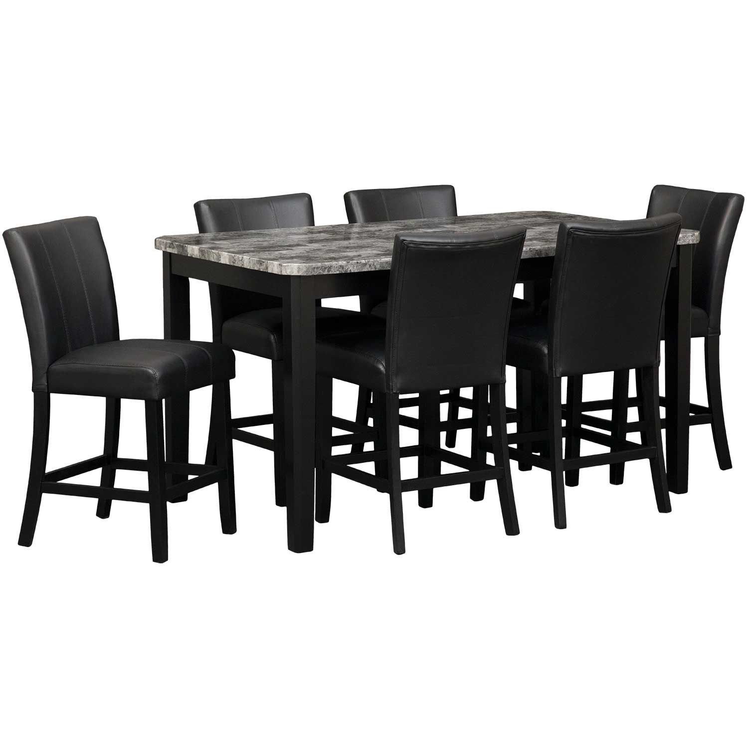 brian 7 piece dining set