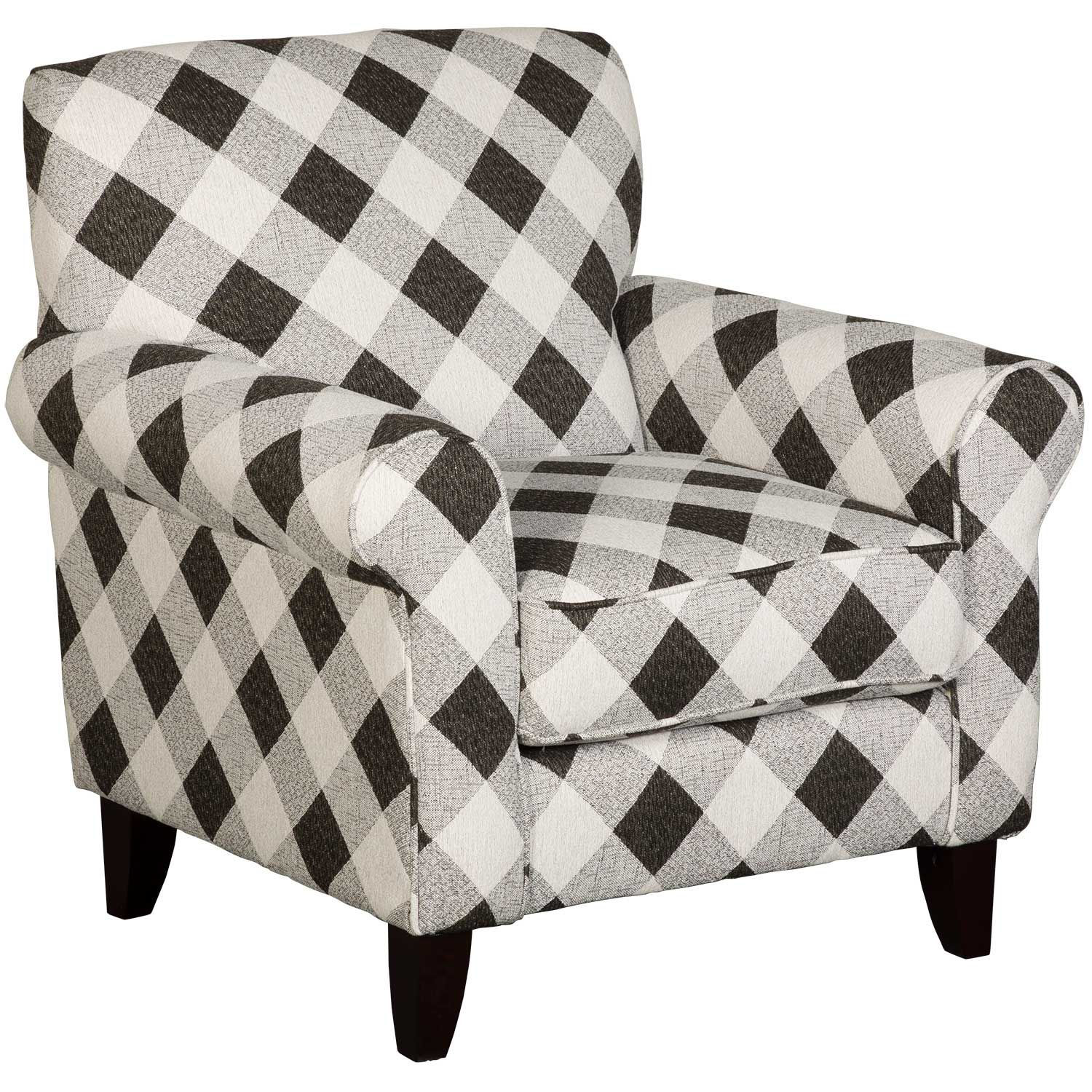 gingham upholstered chairs