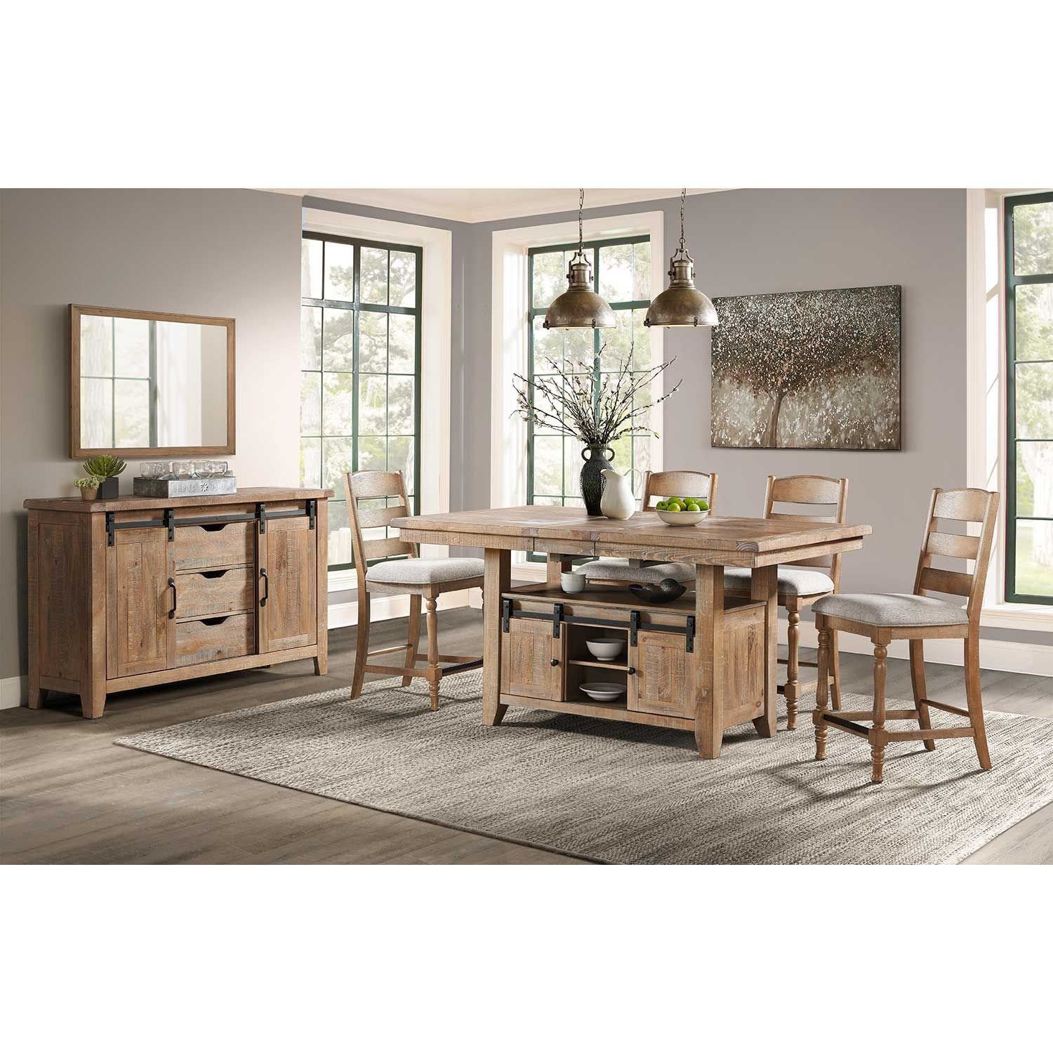 Ashley tamilo best sale dining set