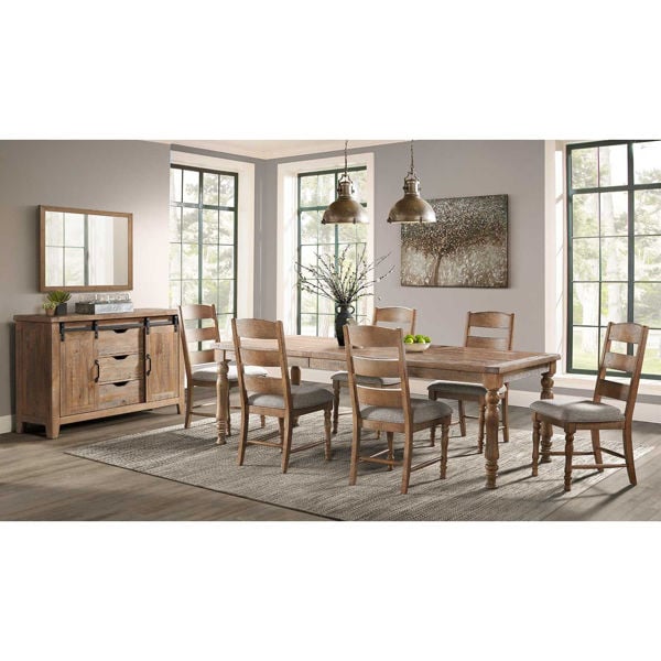 9 piece dining room deals set farmhouse