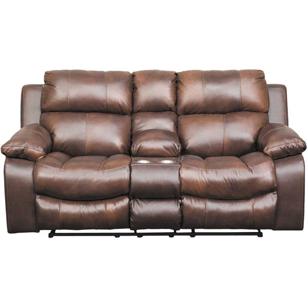 leather recliner love seat