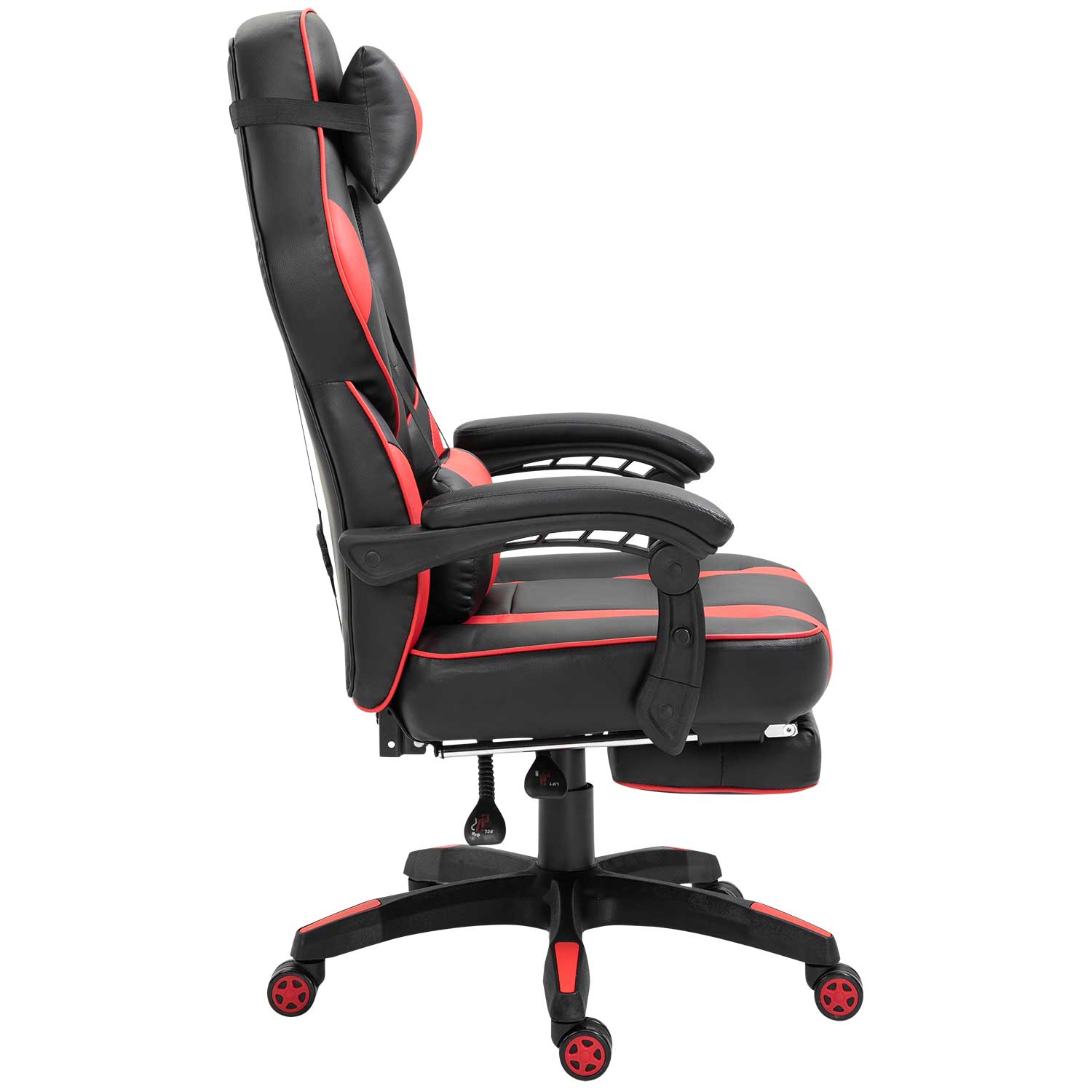 Black and Red Ergonomic Gaming Office Chair | 2334-RD | AFW.com