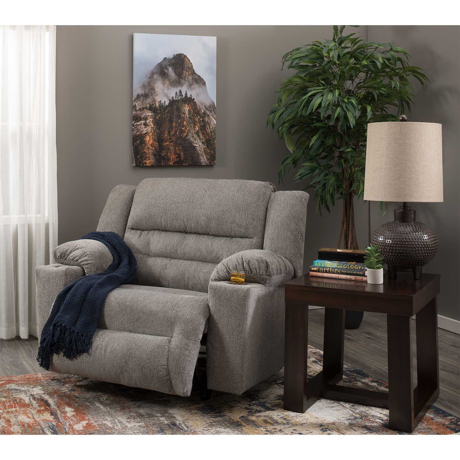 snuggler rocker recliner