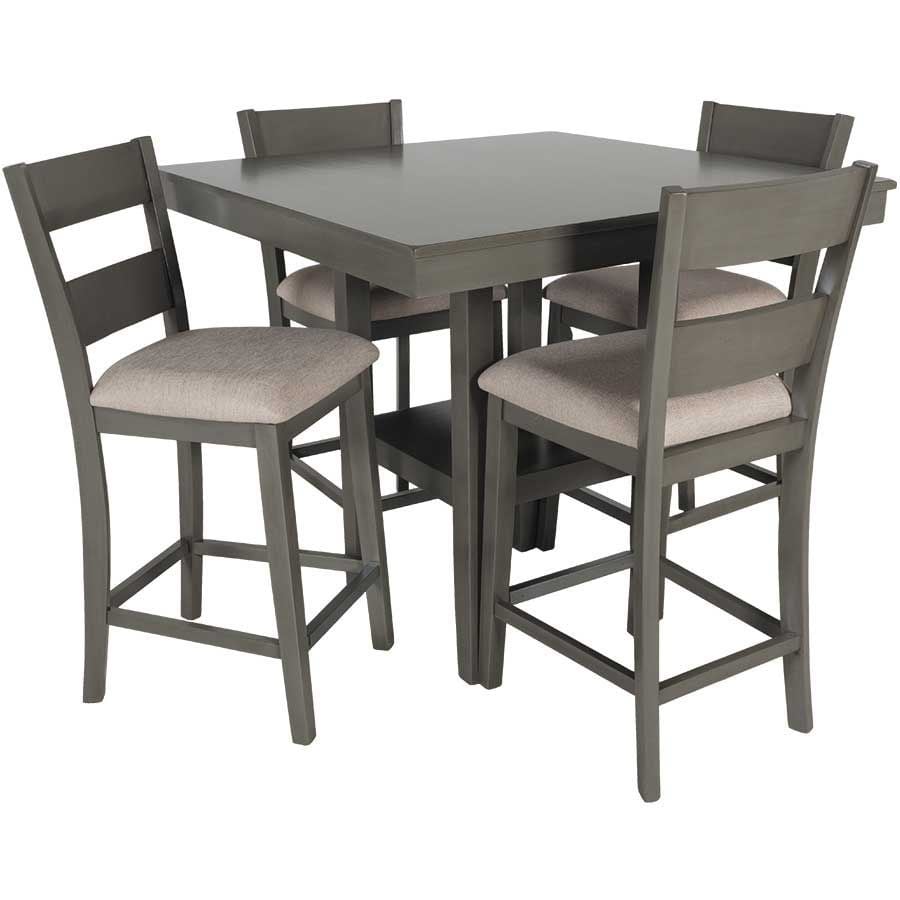 jameson grey 5 piece counter set