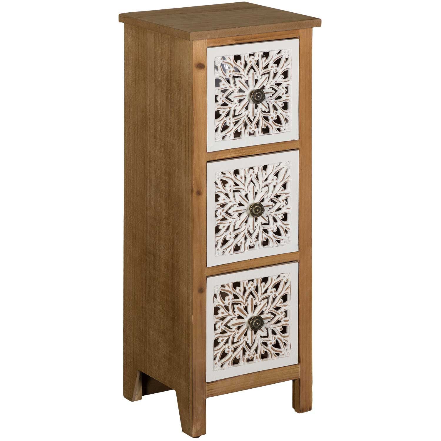 Natural wood deals accent cabinet