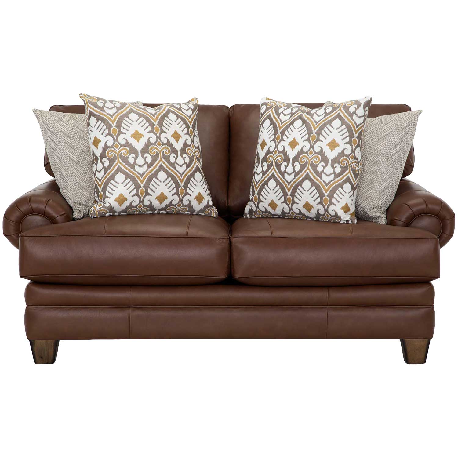 Whisky Italian All Leather Sofa