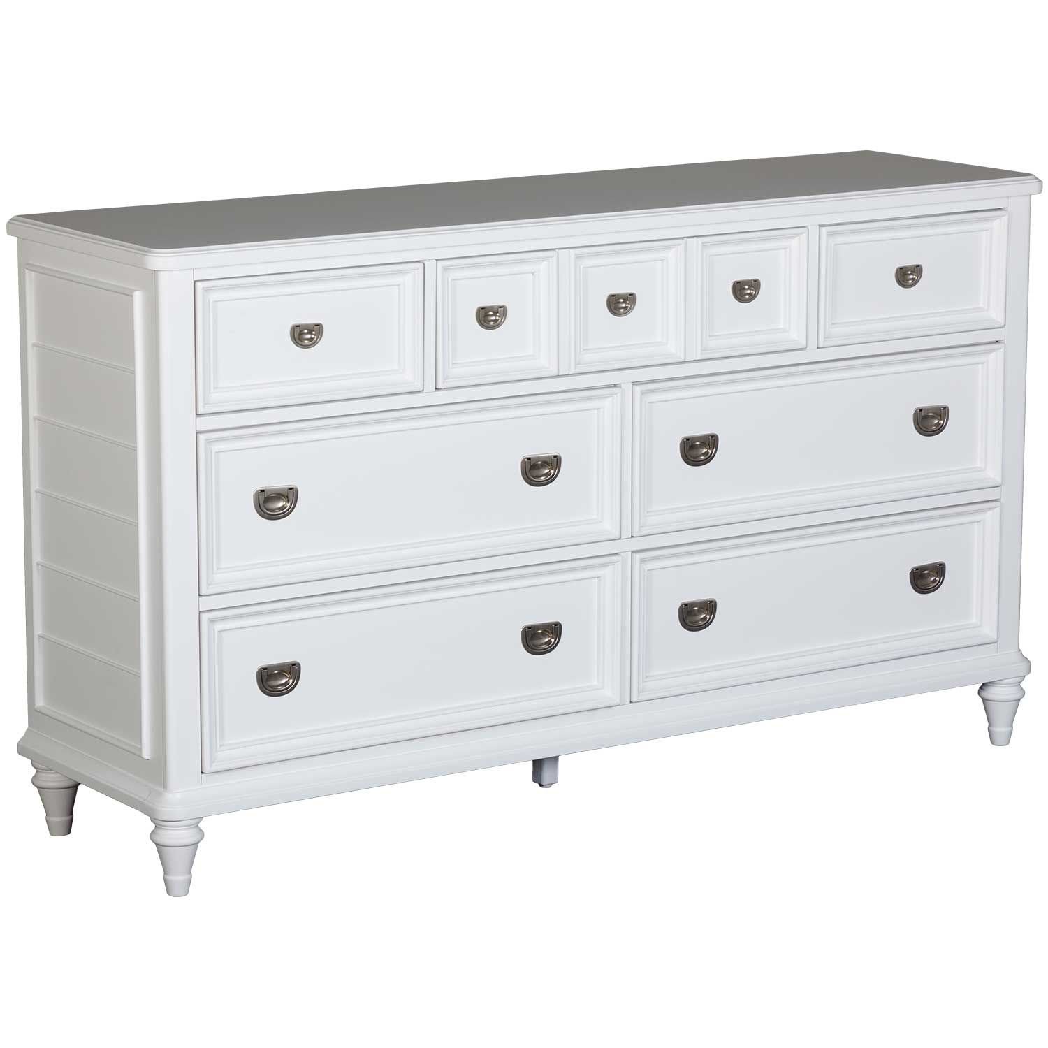 White cottage outlet style dresser