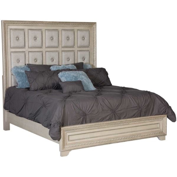 Camila White Queen Bed P269170 QBED AFW