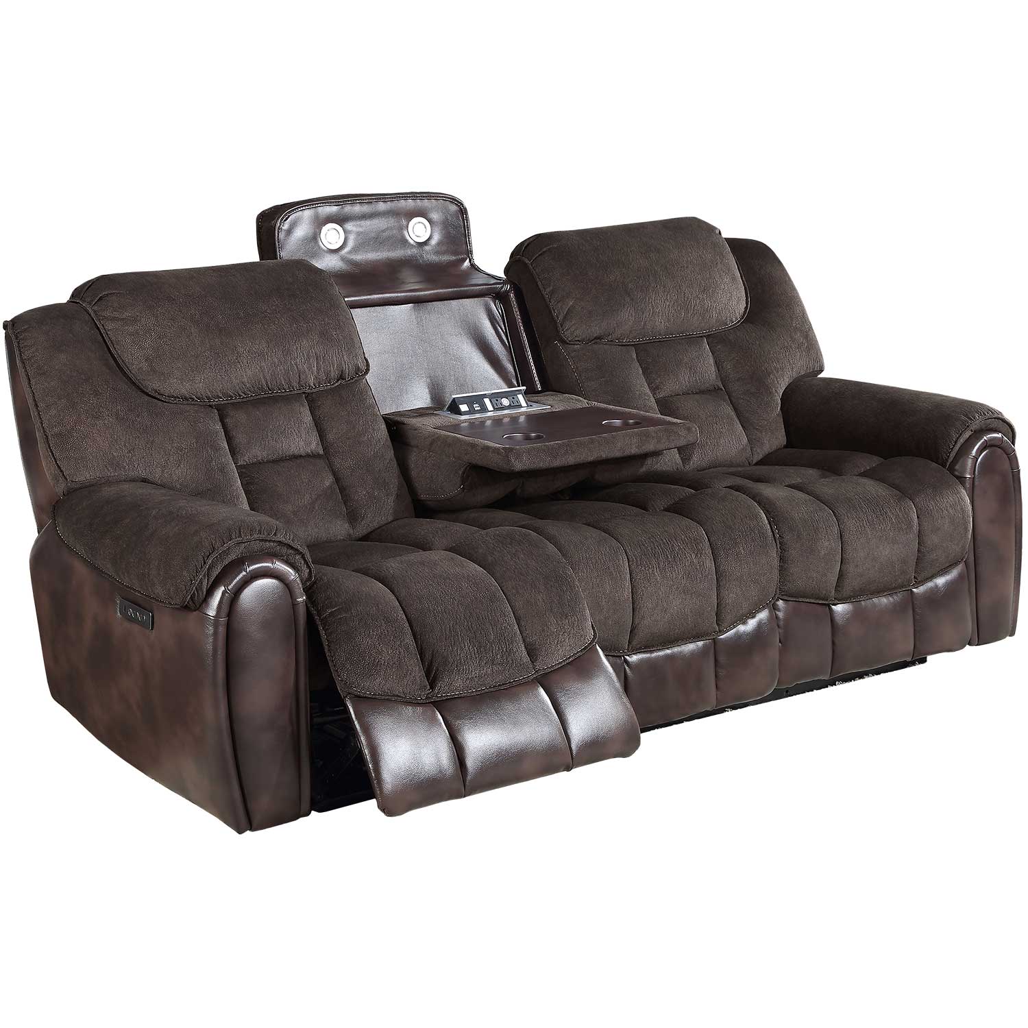 Jamestown motion espresso recliner sale