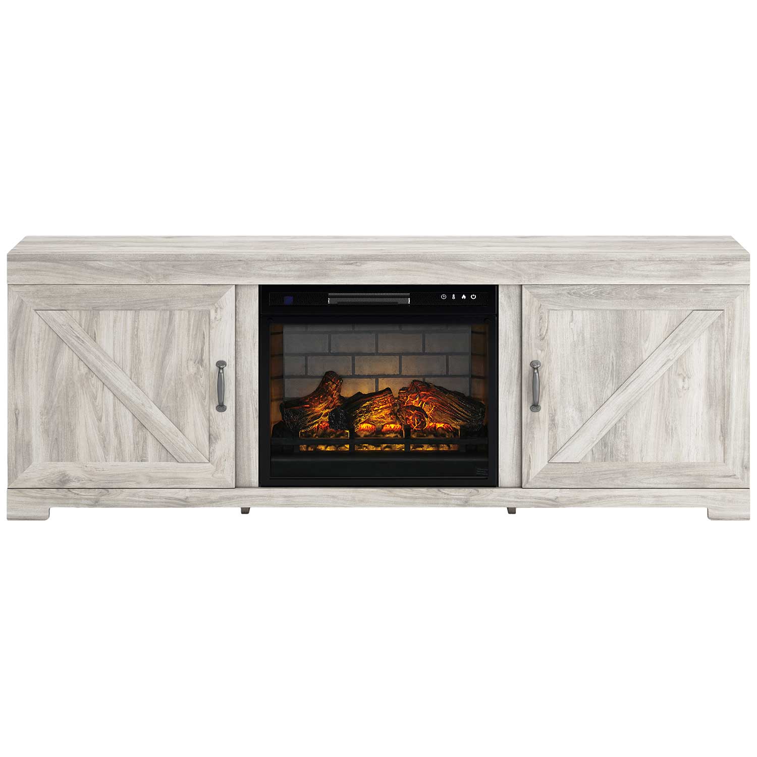 Tv stand with fireplace online american furniture warehouse