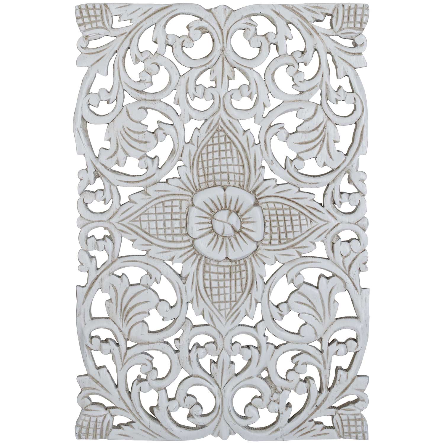 antique white wall decor