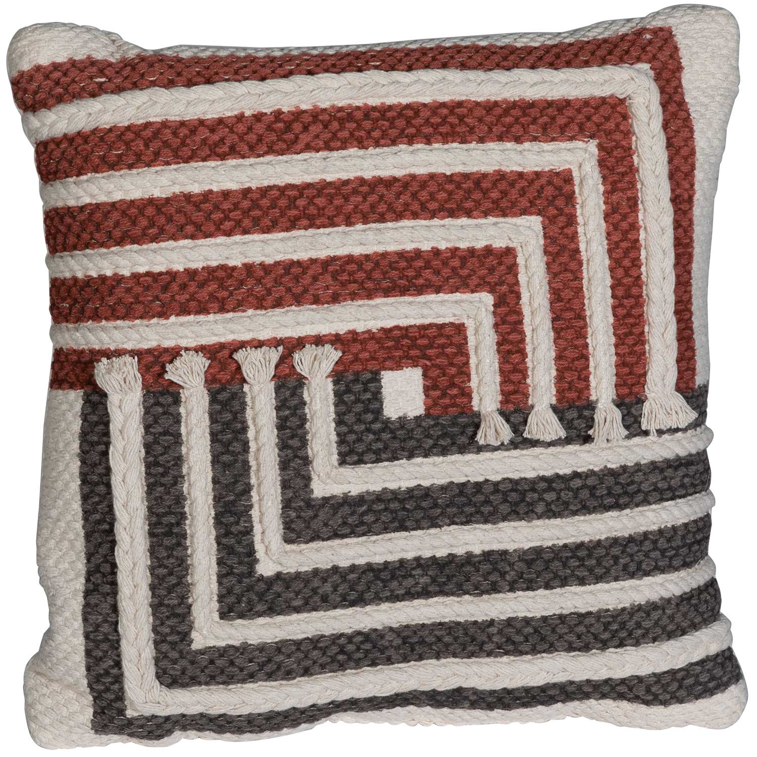 14x26 Antique Rug Patterened Throw Pillow Cover Red - Rizzy Home