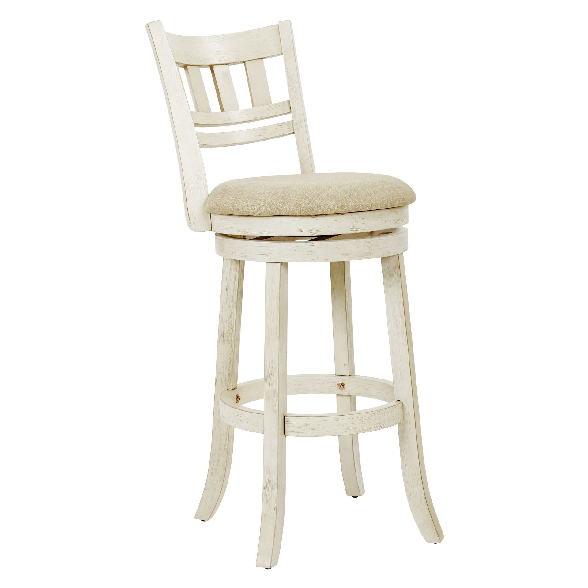 Antique discount white stools