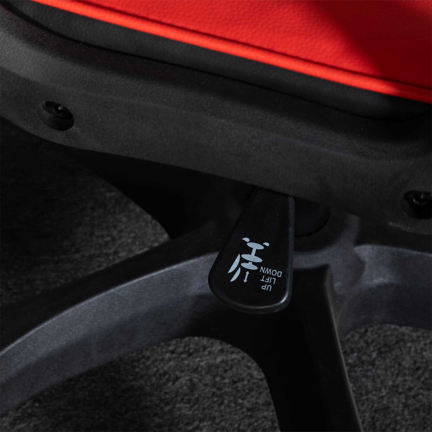 Gaming Chair in Red with Lumbar Support, Headrest,, Z-2001-RD