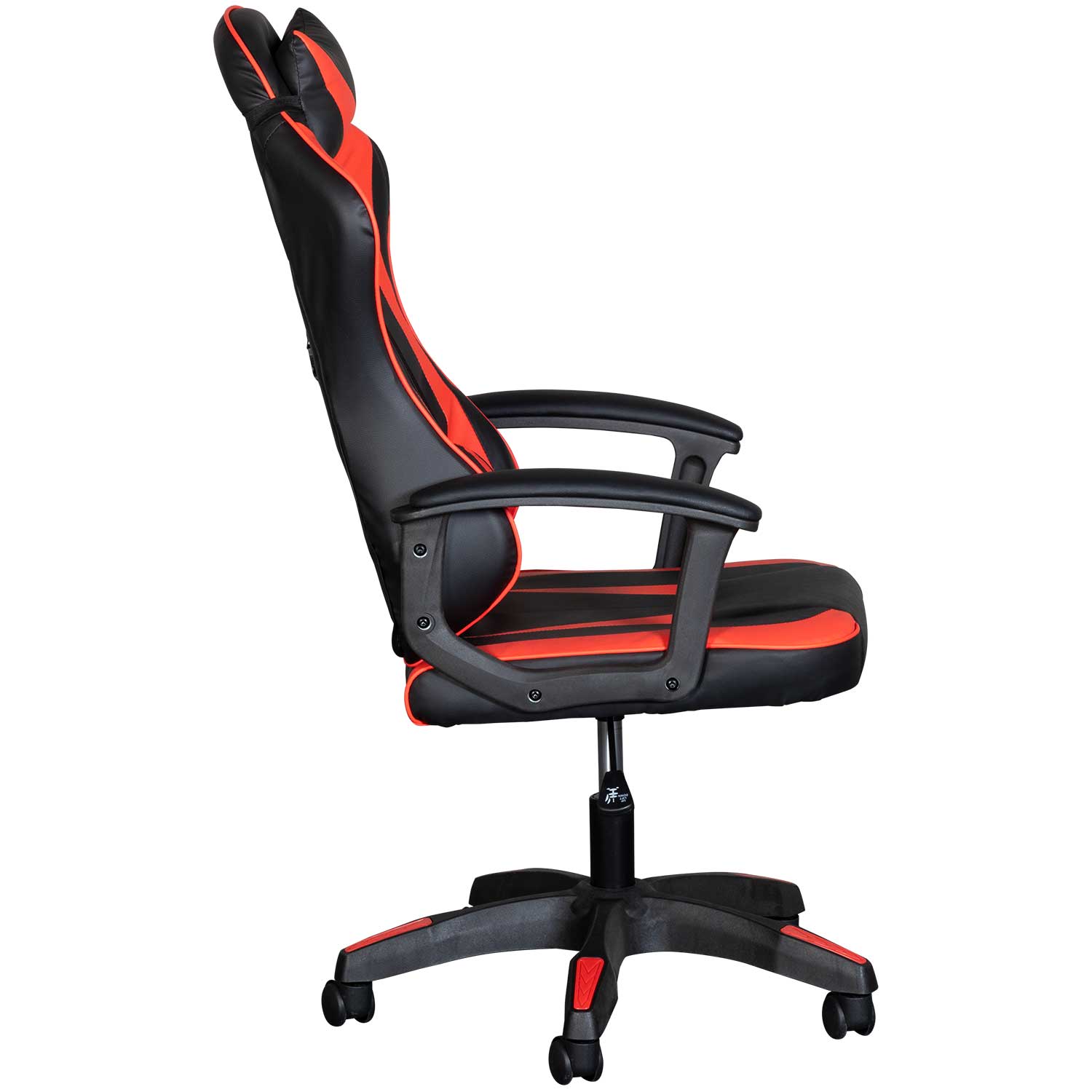 Gaming Chair in Red with Lumbar Support, Headrest,, Z-2001-RD