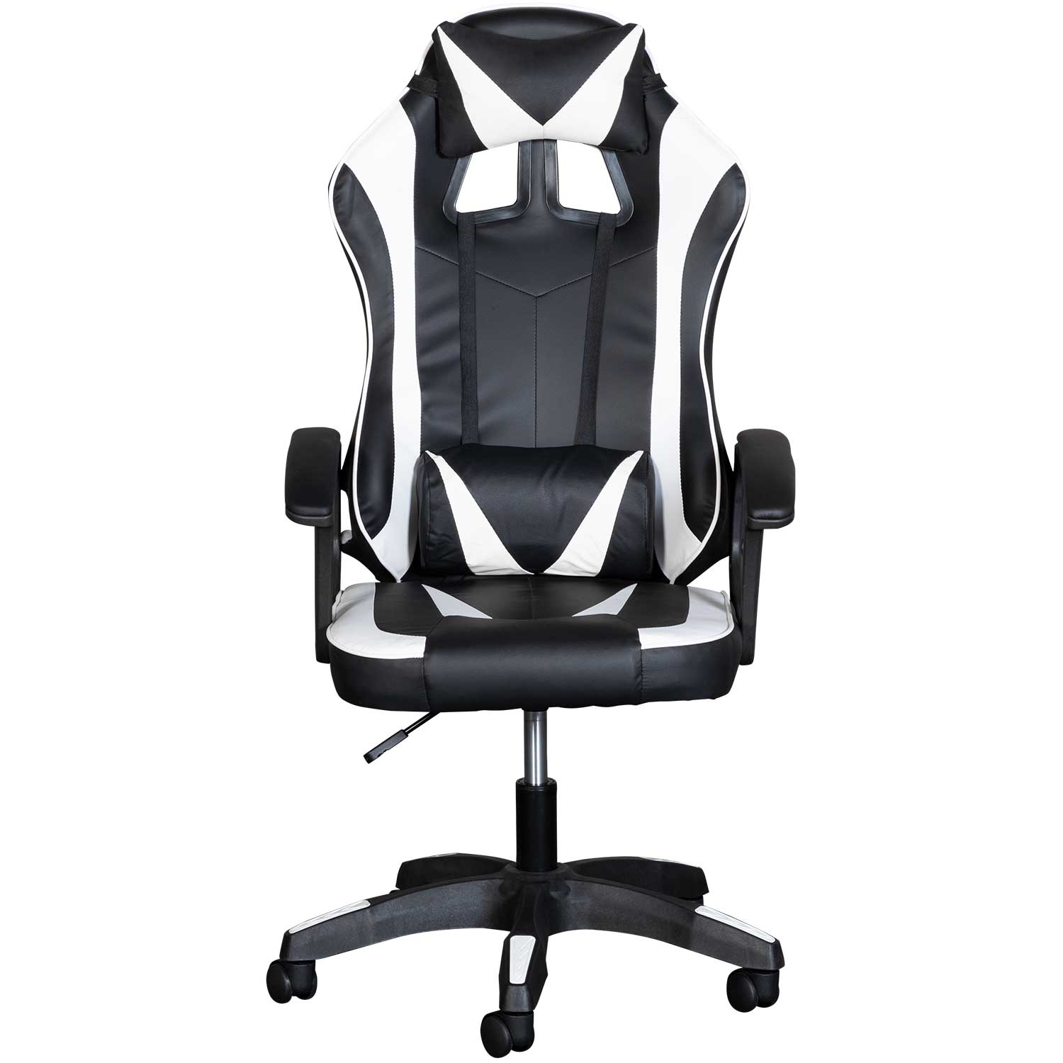 Gaming Chair in Red with Lumbar Support, Headrest,, Z-2001-RD