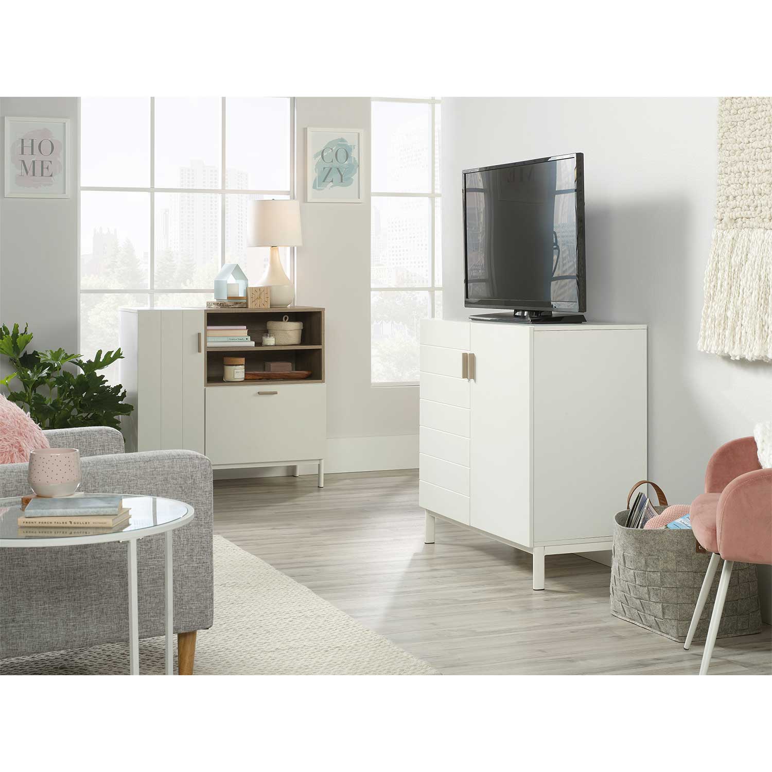 Sauder anda norr deals credenza